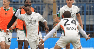 John Yeboah marca su primer gol con el Venezia de Italia