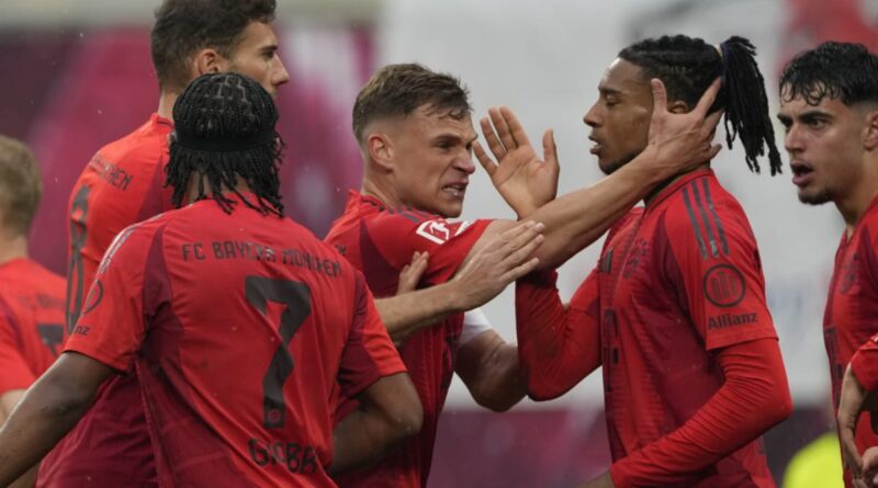 Un gol al último minuto le quitó la Bundesliga de las manos al Bayern Múnich, que deberá esperar uno o dos partidos más para gritar campeón.