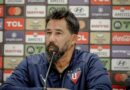 Pablo ‘Vitamina’ Sánchez, director técnico de Liga de Quito, habló en rueda de prensa tras la victoria en la Copa Libertadores.