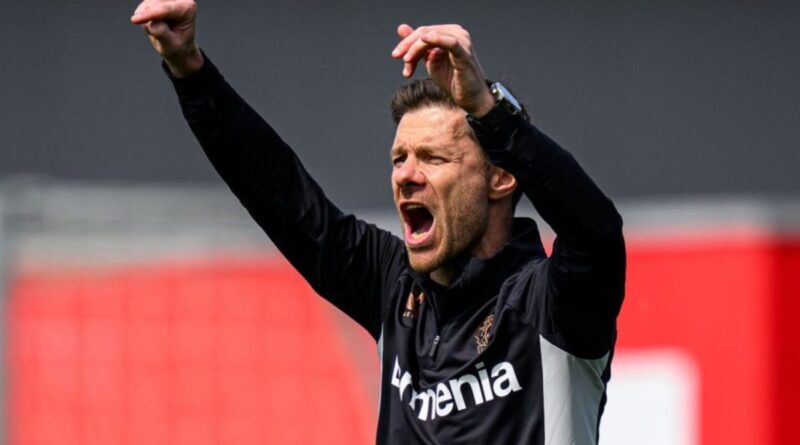 Bayer Leverkusen lo hace oficial: Xabi Alonso dejará de ser el entrenador del club alemán después de dos años y medio.