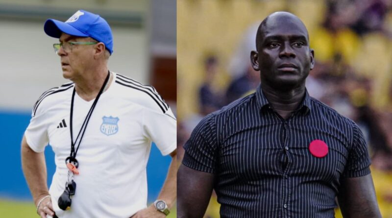El Clásico del Astillero puede ser el último partido para Jorge Célico en Emelec y para Segundo Castillo en Barcelona SC.