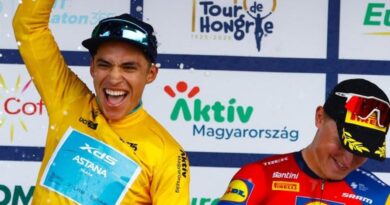 Harold López es campeón de la edición 46 del Tour de Hungría. El ciclista ecuatoriano ganó la carrera este 18 de mayo del 2025.