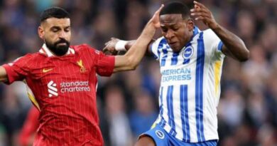 Pervis Estupiñán disputó los 90 minutos en la victoria 3-2 del Brighton sobre el Liverpool y sueña con la Conference League.
