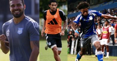 Malas noticias en Emelec. Alexander González, Jackson Rodríguez y Marcelo Meli no podrán ser tomados en cuenta vs. El Nacional.