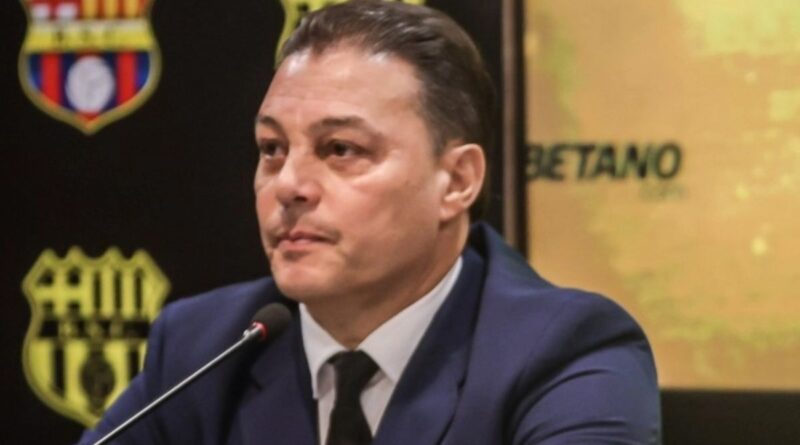 Alfaro Moreno, dirigente de Barcelona SC, habló sobre la continuidad de Felipe Caicedo tras la eliminación de la Copa Libertadores.