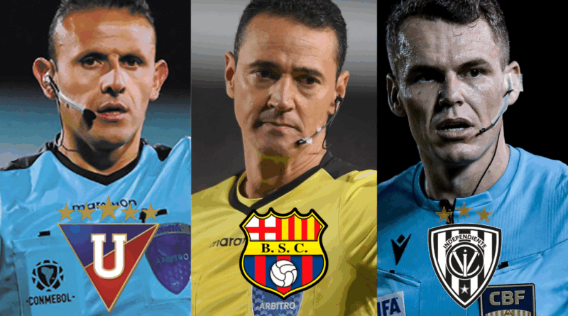 Estos son los árbitros de LDU, BSC e IDV para la fecha 4 de Copa Libertadores