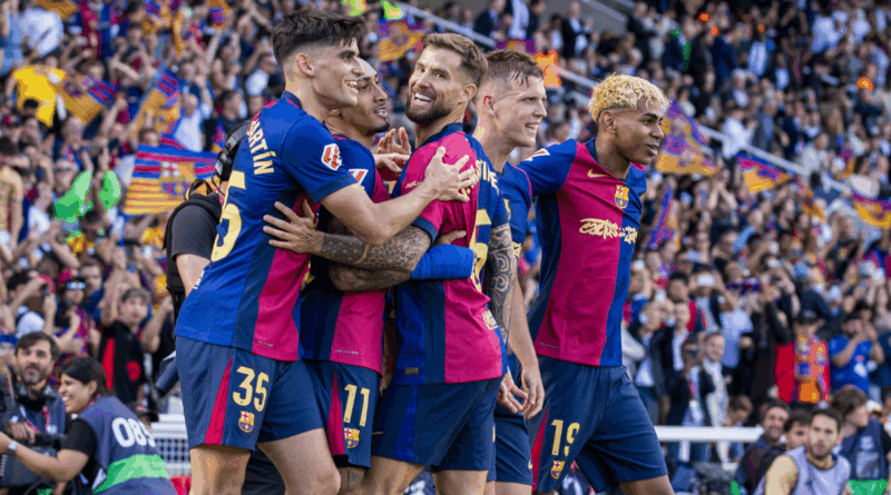 FC Barcelona le hizo cuatro goles al Real Madrid y se acerca al título