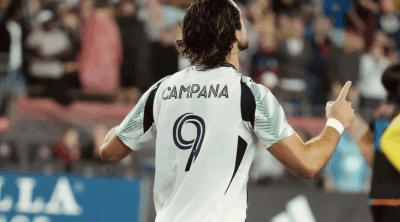 Leonardo Campana marca en la MLS con el New England Revolution