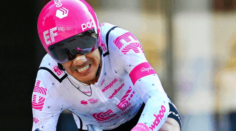 Richard Carapaz brilla en la etapa 3 del Giro de Italia