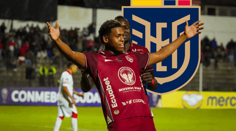 Elián Caicedo se suma a la Tri como sparring ante falta de delanteros