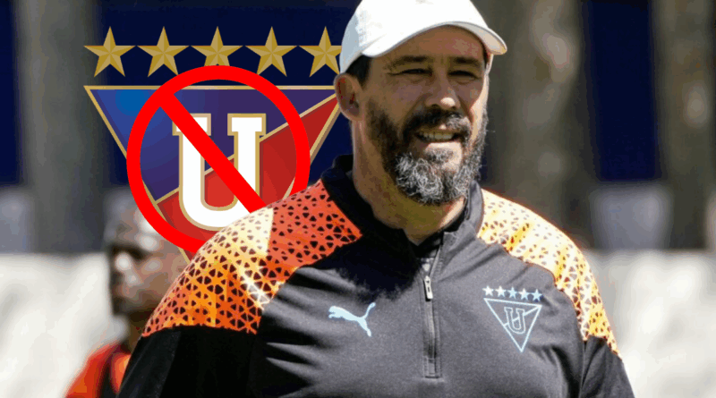 Vitamina Sánchez no es más entrenador de Liga de Quito