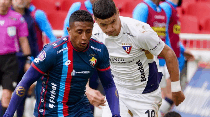 Liga de Quito empata ante El Nacional en el Rodrigo Paz