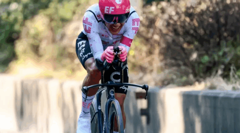 Richard Carapaz destaca en la etapa 4 del Giro de Italia