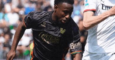 Venezia, de John Yeboah, empata con Torino y se complica en el descenso