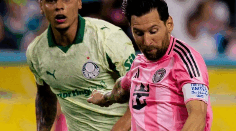 Palmeiras lo empata a Inter de Miami y evita al PSG