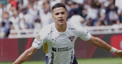 Álex Arce se despide de Liga de Quito con la pólvora mojada