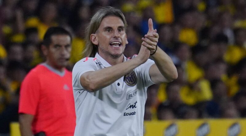 Sebastián Beccacece se mostró satisfecho, aunque con sabor a poco, tras el empate sin goles entre Ecuador y Brasil