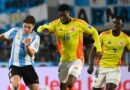 Argentina y Colombia empatan 1-1 en las Eliminatorias Sudamericanas y los cafeteros no aseguran su clasificación al Mundial 2026.