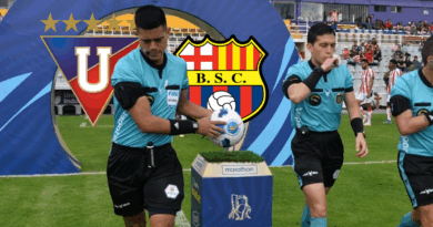 Anthony Díaz es el árbitro para el duelo entre LDU y BSC