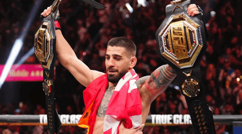 Ilia Topuria noqueó a Oliveira y es campeón de peso ligero en la UFC