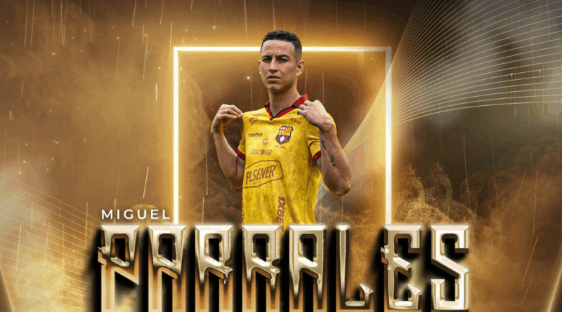 ¿Por cuántos años llega Miguel Parrales a Barcelona SC?”