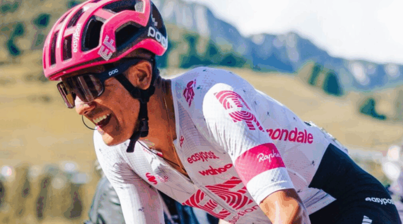 ¡Grande Richard Carapaz! Es podio en el Giro de Italia 2025