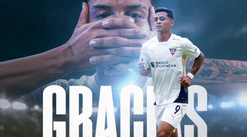 Liga de Quito anuncia la salida de Michael Bermúdez
