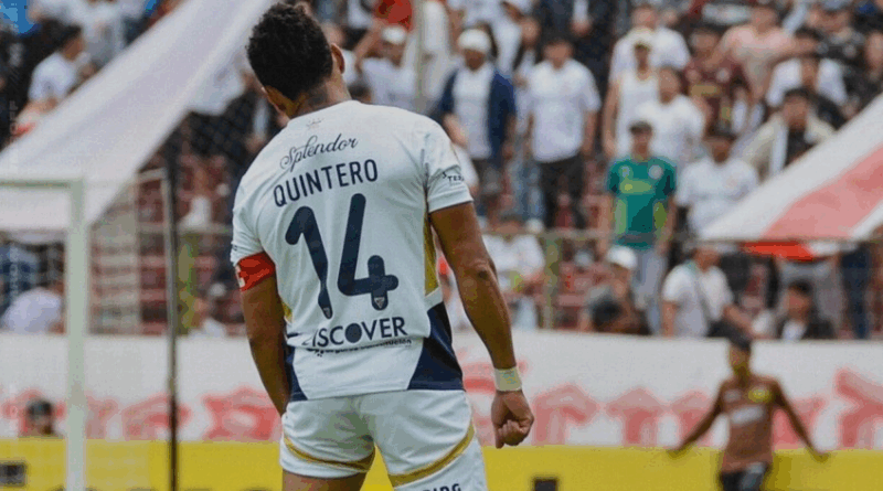 José Quintero es baja para el partido ante Emelec