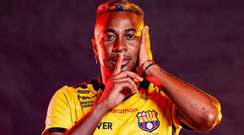 Barcelona SC rechaza una oferta de Brasil por Bryan Carabalí