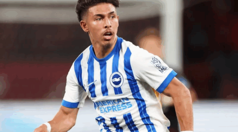 Jeremy Sarmiento entrena con el Brighton