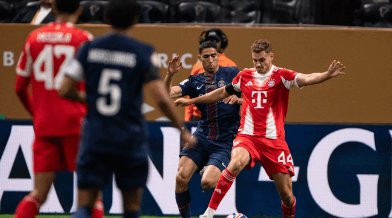 PSG y Bayern Múnich empatan sin goles en el primer tiempo