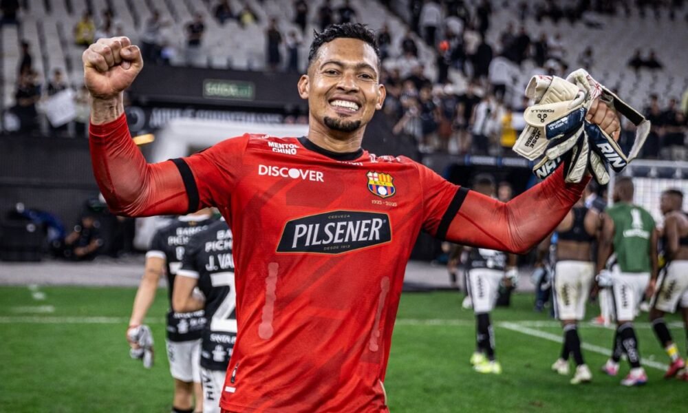 José David Contreras, figura en la clasificación de Barcelona SC a la Libertadores