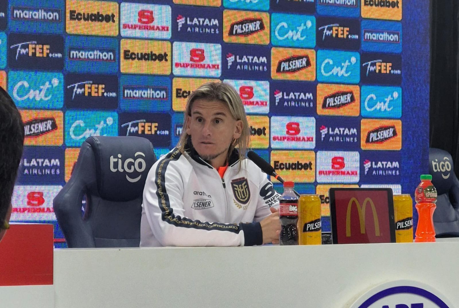 Sebastián Beccacece es entrenador de Ecuador. Foto: La Tri