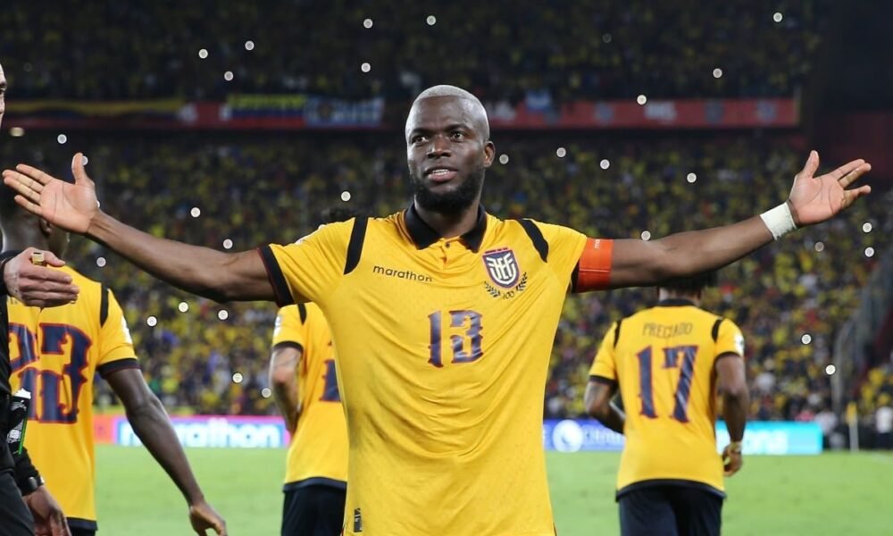 Enner Valencia es goleador histórico de la Selección de Ecuador.