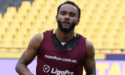 Leonai Souza se realiza un tratamiento médico en Montevideo. No seguirá en Barcelona SC 2026.