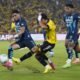 Barcelona SC y Guayaquil City se enfrentaron en el estadio Monumental en la Noche Amarilla 2026. Foto: API