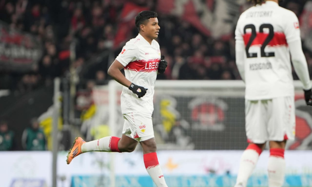 Jeremy Arévalo debutó con el Stuttgart en la Bundesliga