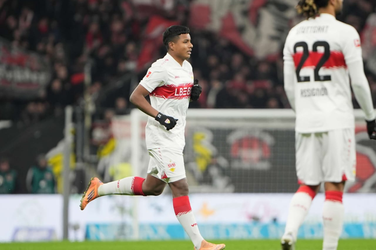 Jeremy Arévalo debutó con el Stuttgart en la Bundesliga