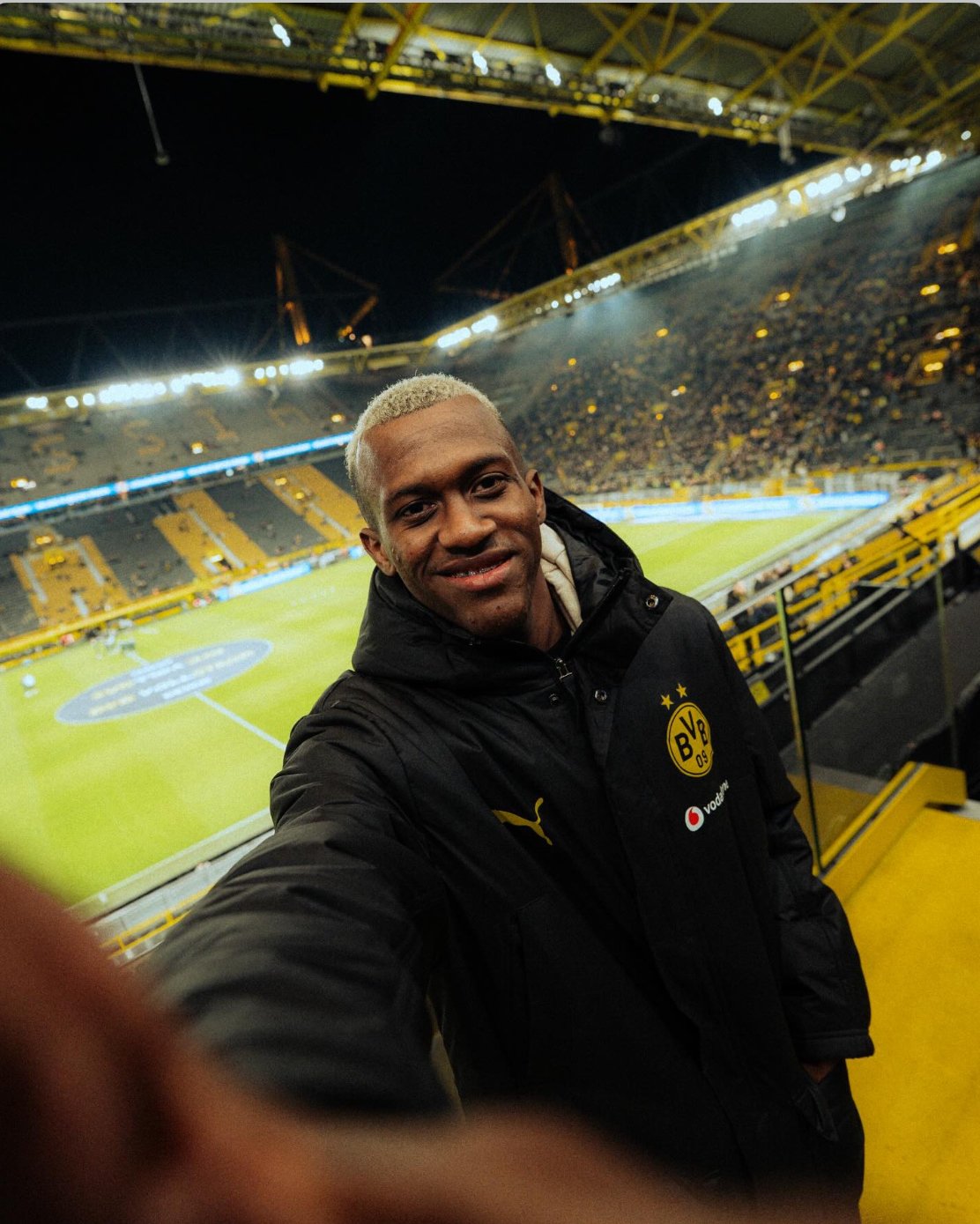 Justín Lerma se entrenó en el equopo Sub-23 del Borussia.