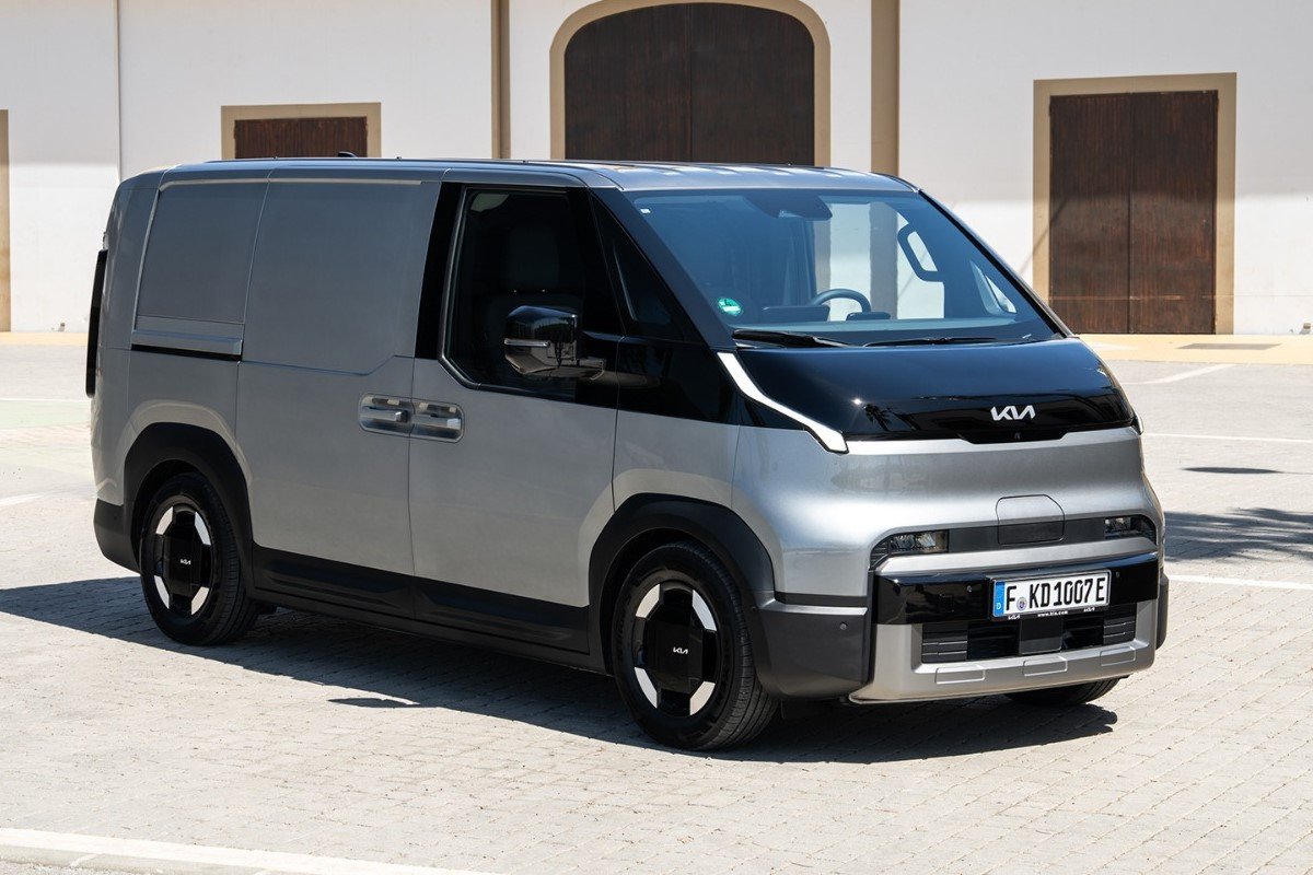 El Kia PV5 Cargo logra la máxima calificación de cinco estrellas en Europa.