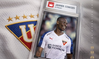 Liga de Quito anuncia el fichaje de Janner Corozo