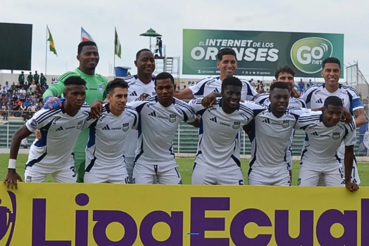 Emelec pasa una crisis económica financiera. Este es el equipo del 2025. Foto: API