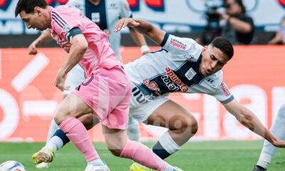 Lionbel Messi y el Inter Miami jugaron en Lima, con el Alianza. Foto: Alianza Lima