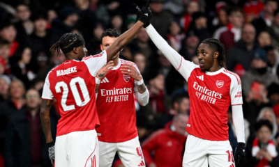 El Arsenal, de Piero Hincapié, clasificó en la FA Cup