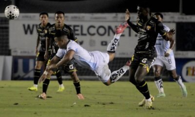 Barcelona SC y Guayaquil City se enfrentaron este 4 de febrero del 2026 en el estadio Cristian Benítez. Foto: API