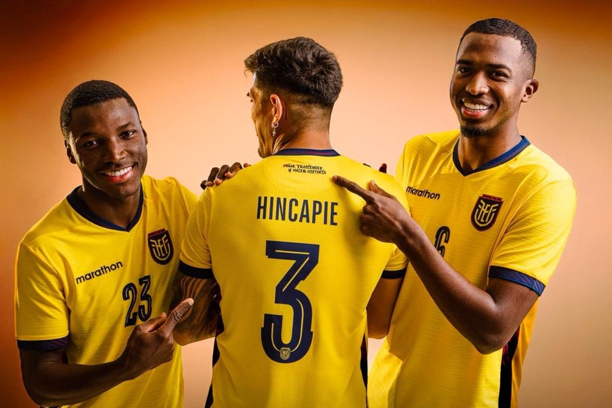 Esta es la camiseta con la que Ecuador jugará el Mundial 2026