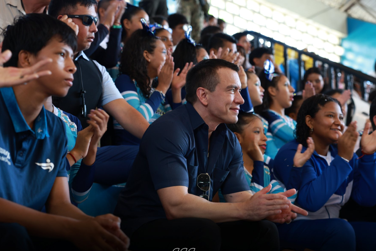 Daniel Noboa aumenta el presupuesto al deporte de Ecuador en 2026