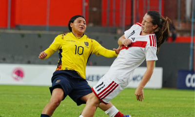 La Sub-20 Femenina de Ecuador golea a Perú y clasifica a la fase final del Sudameircano