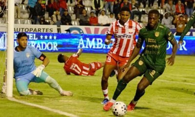 Orense y Técnico se enfrentaron en el estadio Bellavista de Ambato, este 27 de febrero del 2026.