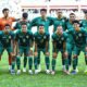El equipo de Bolivia que ganó 2-1 a Surinam en Monterrey, el 26 de marzo de 2026. Foto: FBF
